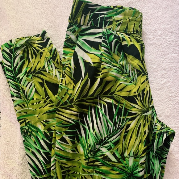 Forever 21 Pants - forever 21 tropical pants